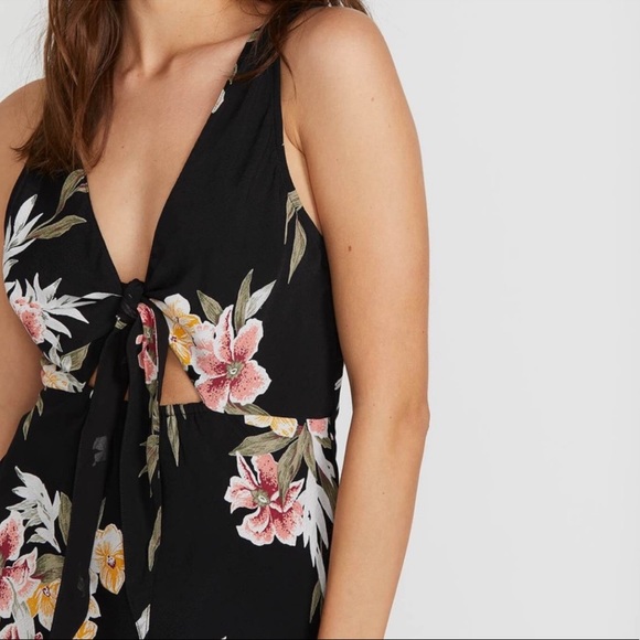 Volcom Wrap Skillz Floral Dress - Picture 3 of 10